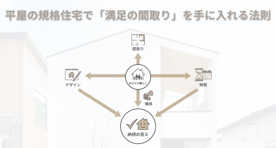 平屋の間取りで後悔しないために｜暮らしやすい家づくりのポイントをやさしく解説